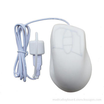fully sealed big medical mouse, industrial mouse for alcohol cleaning